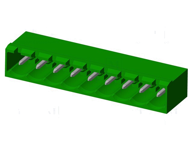 Connector: ontkoppelbare terminal strip; contact; mannelijk Connector: ontkoppelbare terminal strip; contact; mannelijk